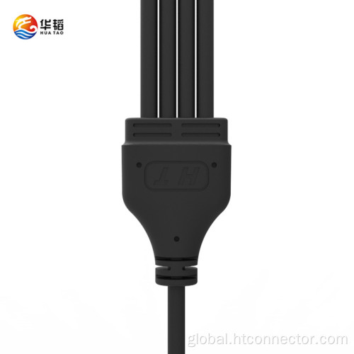 Y-shaped Waterproof Connector Y-shaped three-way splitter waterproof connector Manufactory